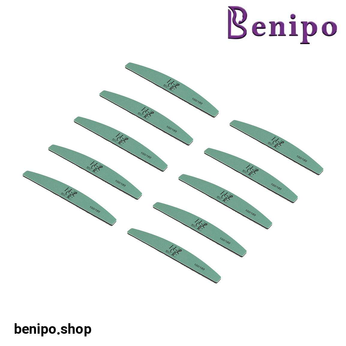 سوهان ناخن 100-180 بسته 10 عددی