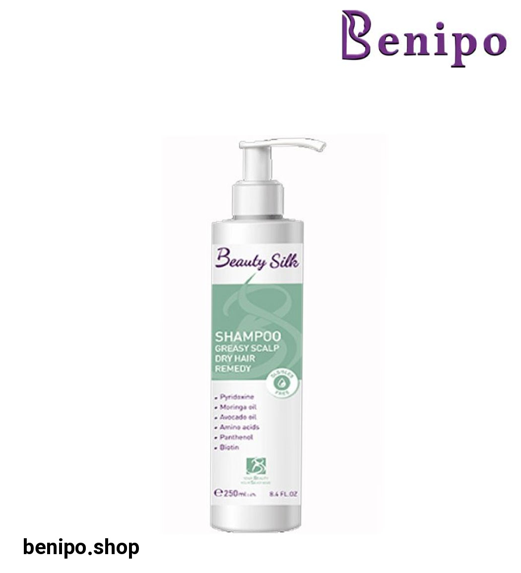 شامپو کف سر مناسب مو چرب و خشک حجم 250 میلی لیتر