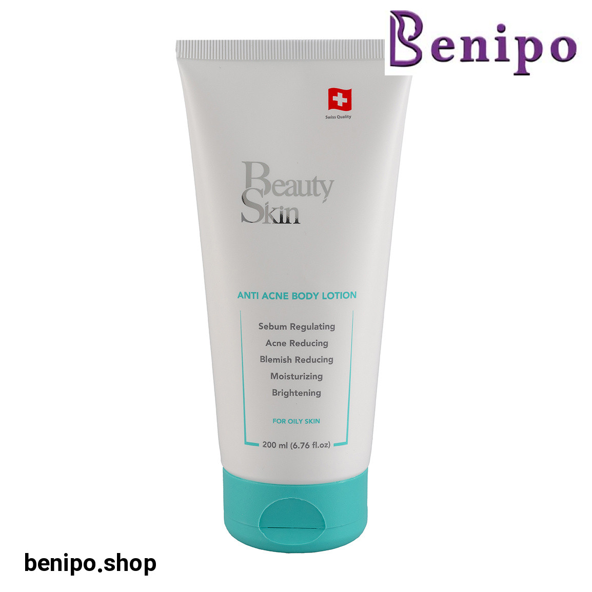 لوسیون بدن مناسب پوست چرب و آکنه دار حجم 200 میلی لیتر