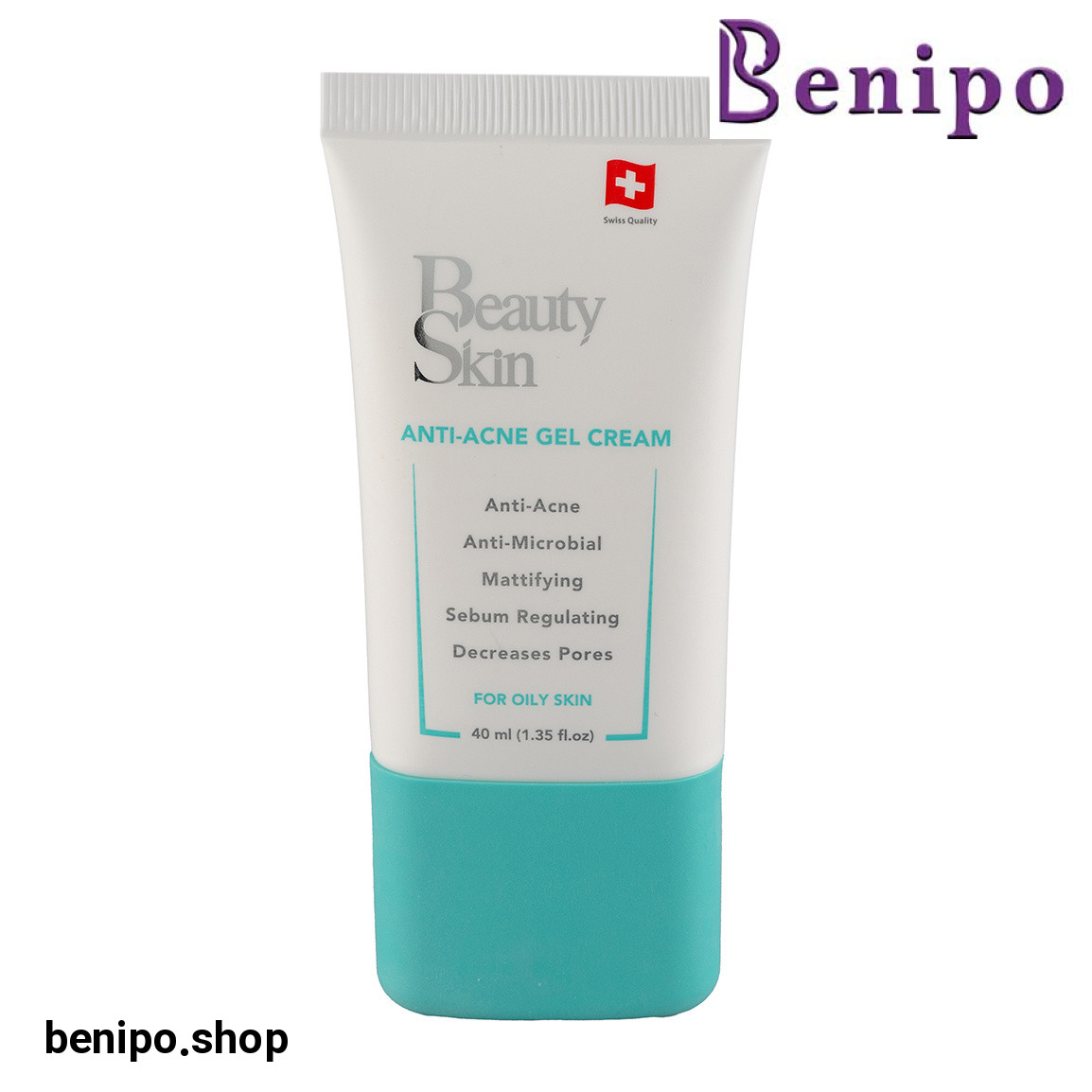 ژل کرم ضد آکنه مناسب پوست چرب حجم 40 میلی لیتر
