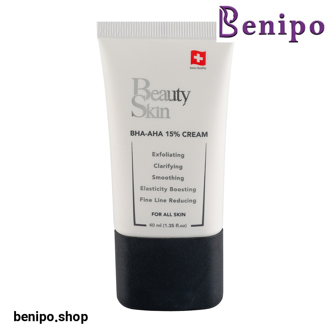 کرم لایه بردار حاوی 15% آلفا و بتا هیدروکسی حجم 40 میلی لیتر