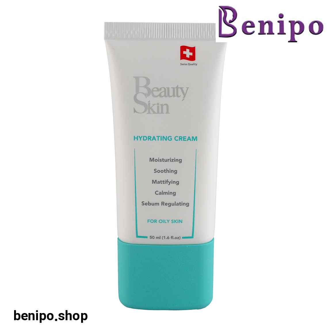 کرم مرطوب کننده مناسب پوست چرب حجم 50 میلی لیتر