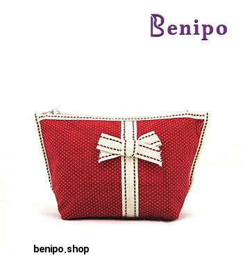 کیف لوازم آرایش طرح پاپیون