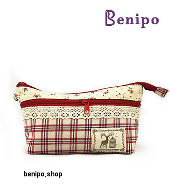 کیف لوازم آرایش جلو زیپ دار