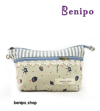 کیف لوازم آرایش طرح صدف