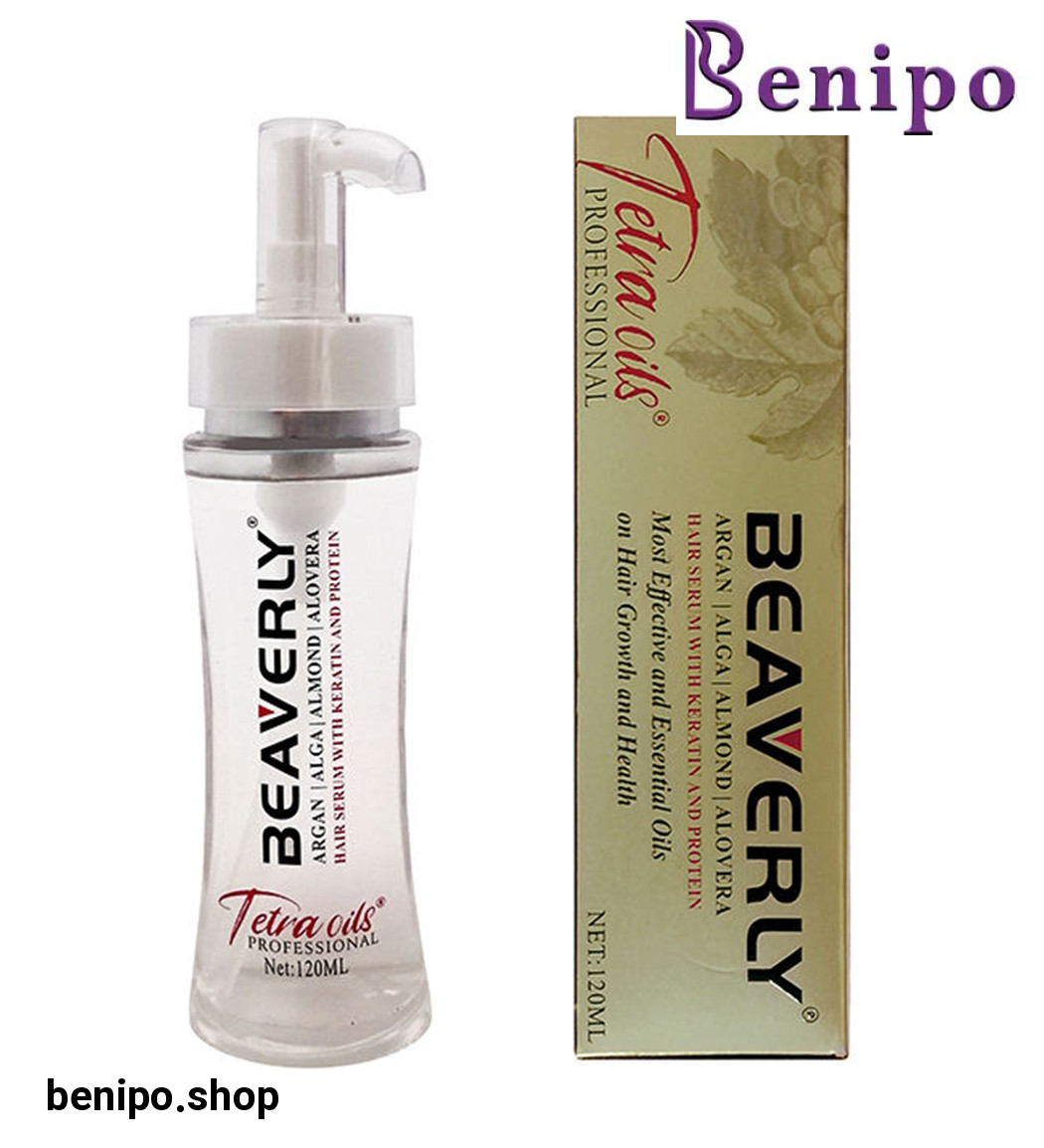 سرم مو آرگان و کراتین حجم 120 میل