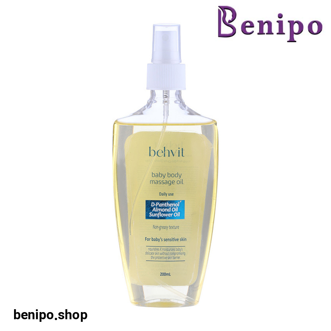 روغن ماساژ بدن بچه مدل کلاسیک حجم 200 میلی لیتر