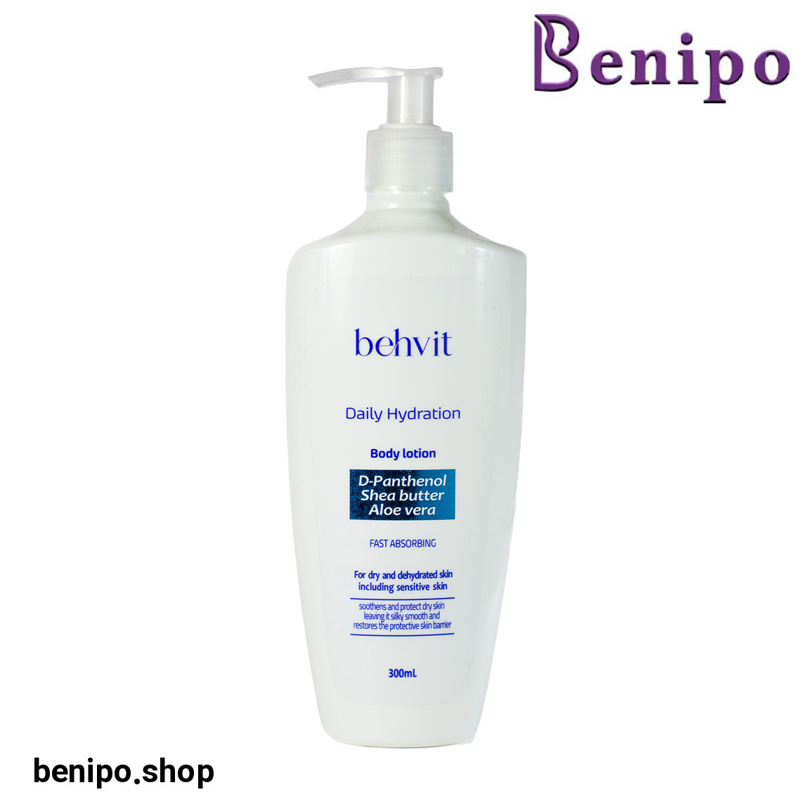 لوسیون بدن مدل Daily Hydration مناسب برای پوست های خشک و حساس حجم 300 میلی لیتر