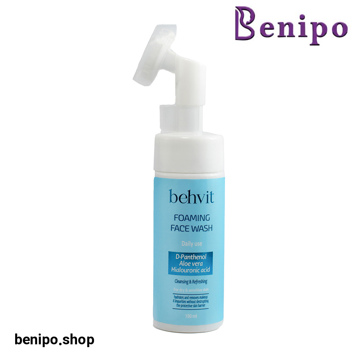 فوم شستشوی صورت مدل هیالورونیک اسید مناسب برای پوست خشک و حساس حجم 150 میلی لیتر