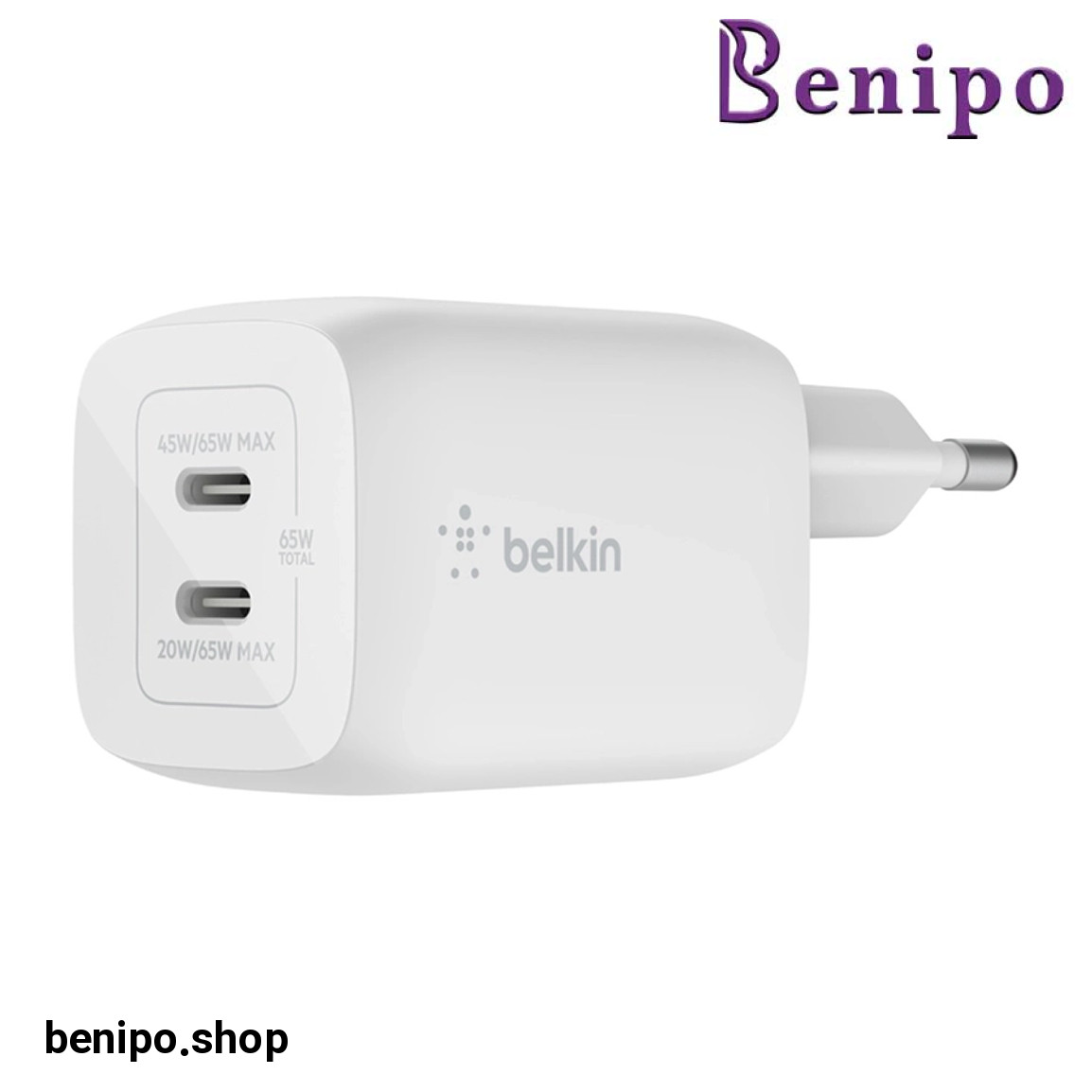 شارژر دیواری 65 وات مدل WCH013vfWH