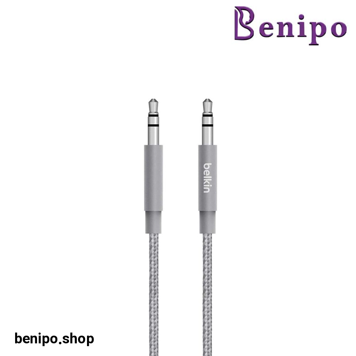 کابل صوتی AUX مدل AV10164bt04-GRY طول 1.2 متر