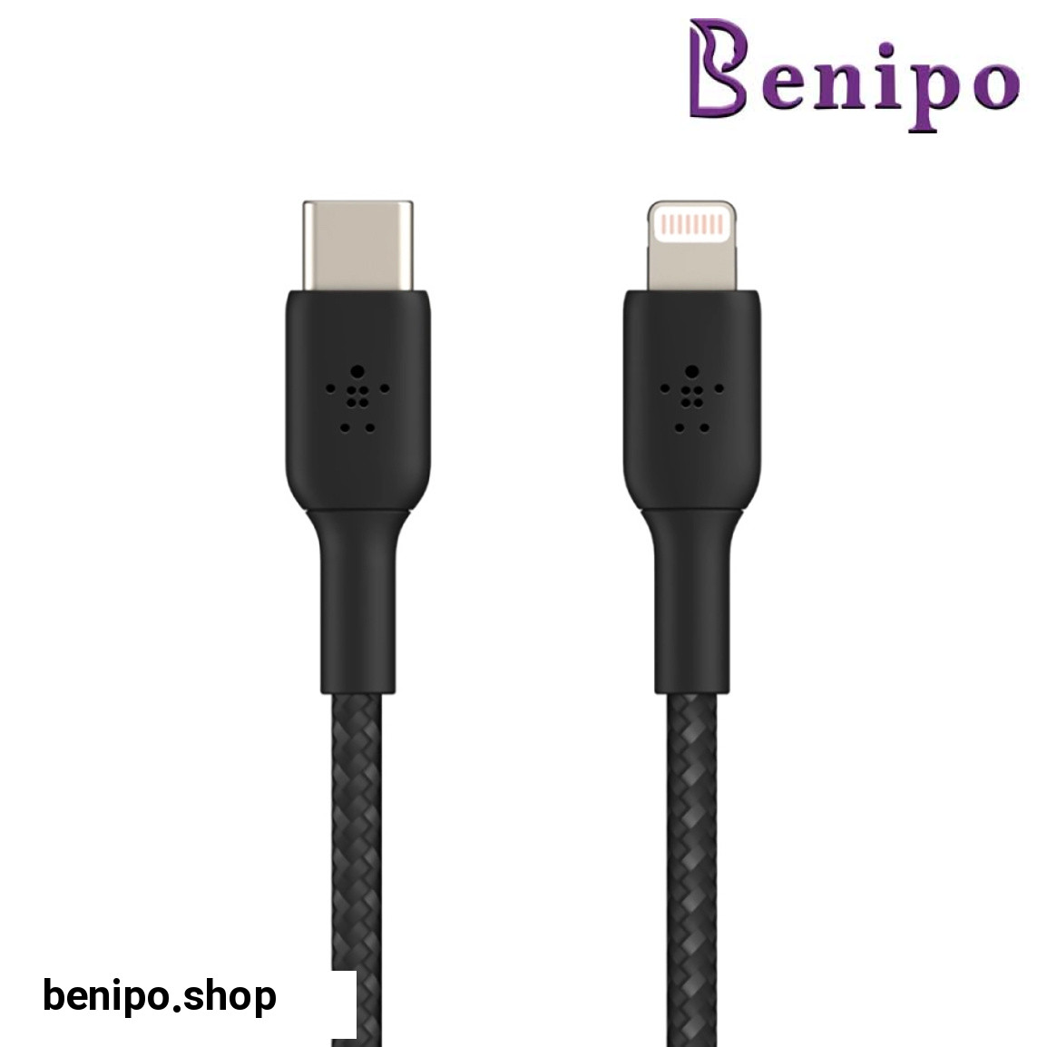 کابل شارژ سریع USB-C به لایتنینگ مدل CAA004bt2MBK طول 2 متر