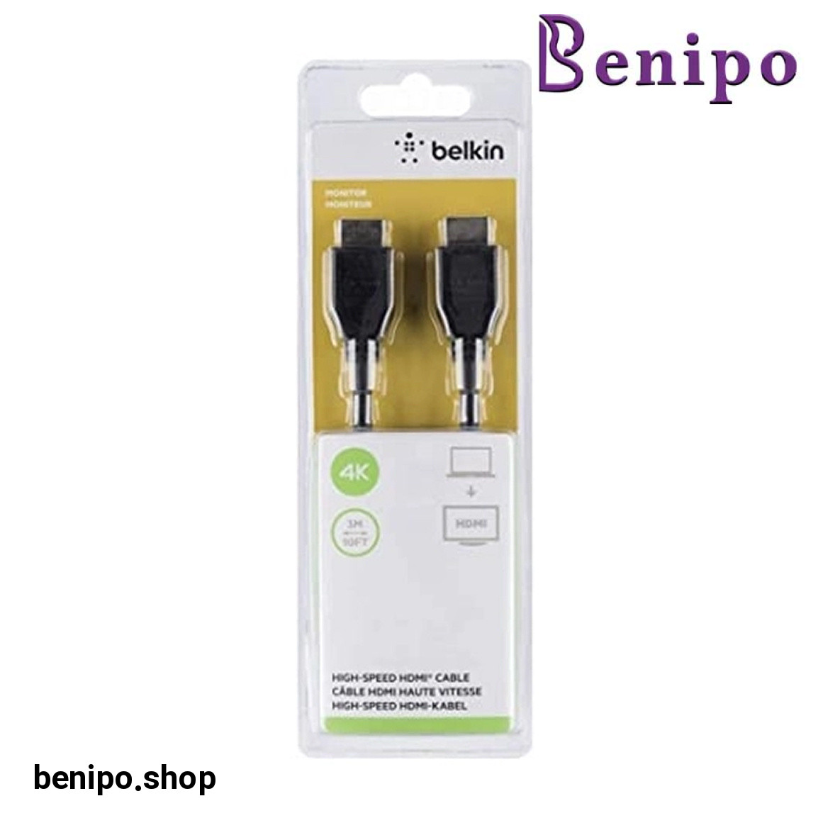 کابل HDMI 4K مدل F3Y017bt1.5MBLK طول 1.5 متر