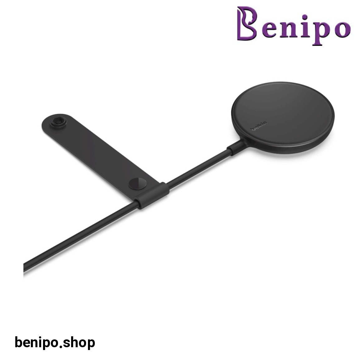 پد شارژ مغناطیسی مدل WIA005vfBK با امکان شارژ سریع 7.5 وات