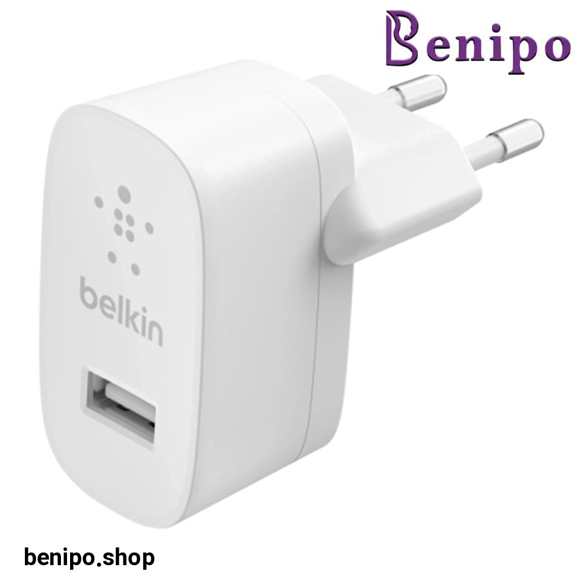 شارژر دیواری شارژ سریع 12 وات و کابل لایتنینگ USB-A مدل WCA002vf1MWH