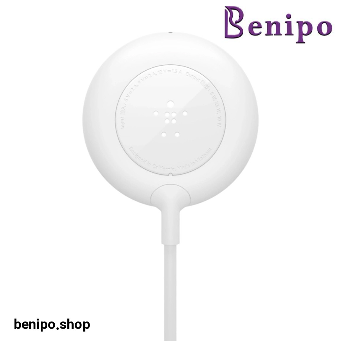 پد شارژ بی سیم مغناطیسی شارژ سریع 7.5 وات مدل WIA005btWH