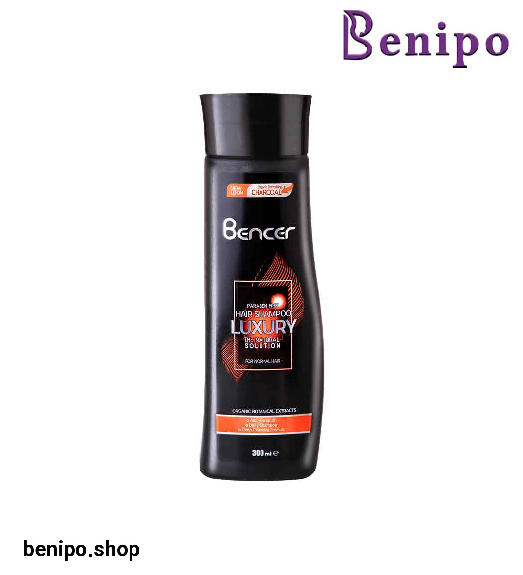 شامپو مو ذغالی مناسب مو های نرمال 300 میل