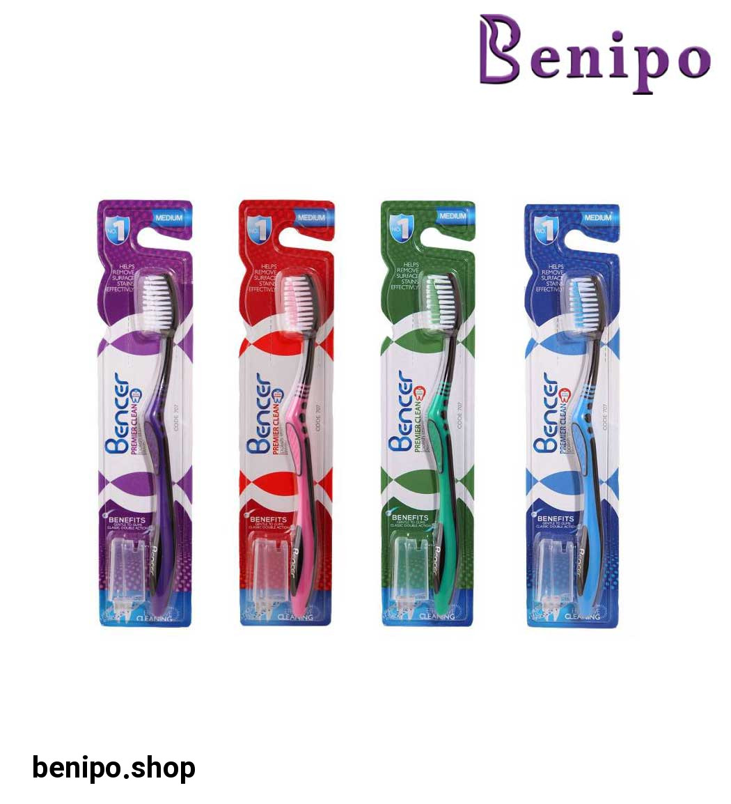 مسواک مدل Premier Clean با برس متوسط کد 707