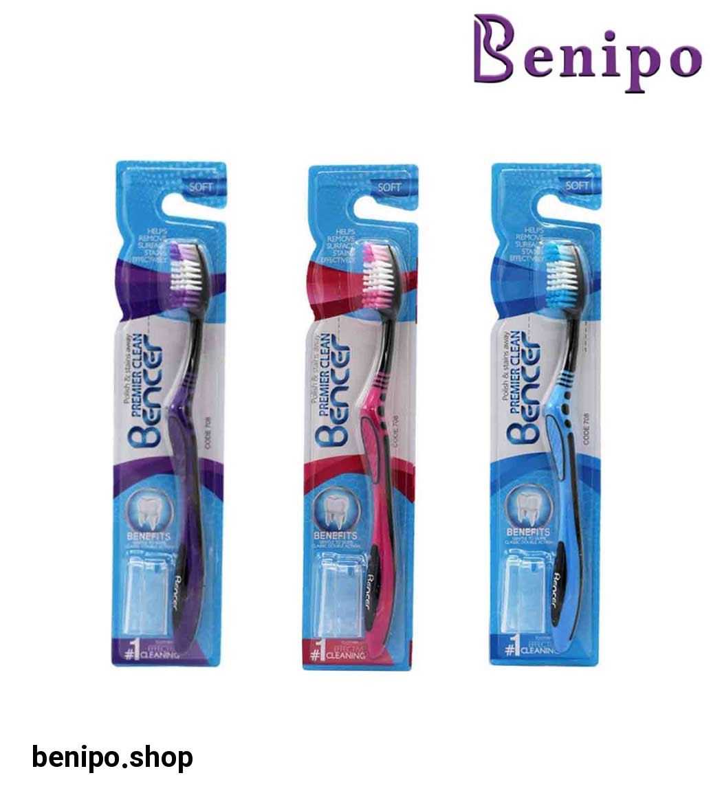 مسواک مدل Premier Clean با برس نرم کد 708