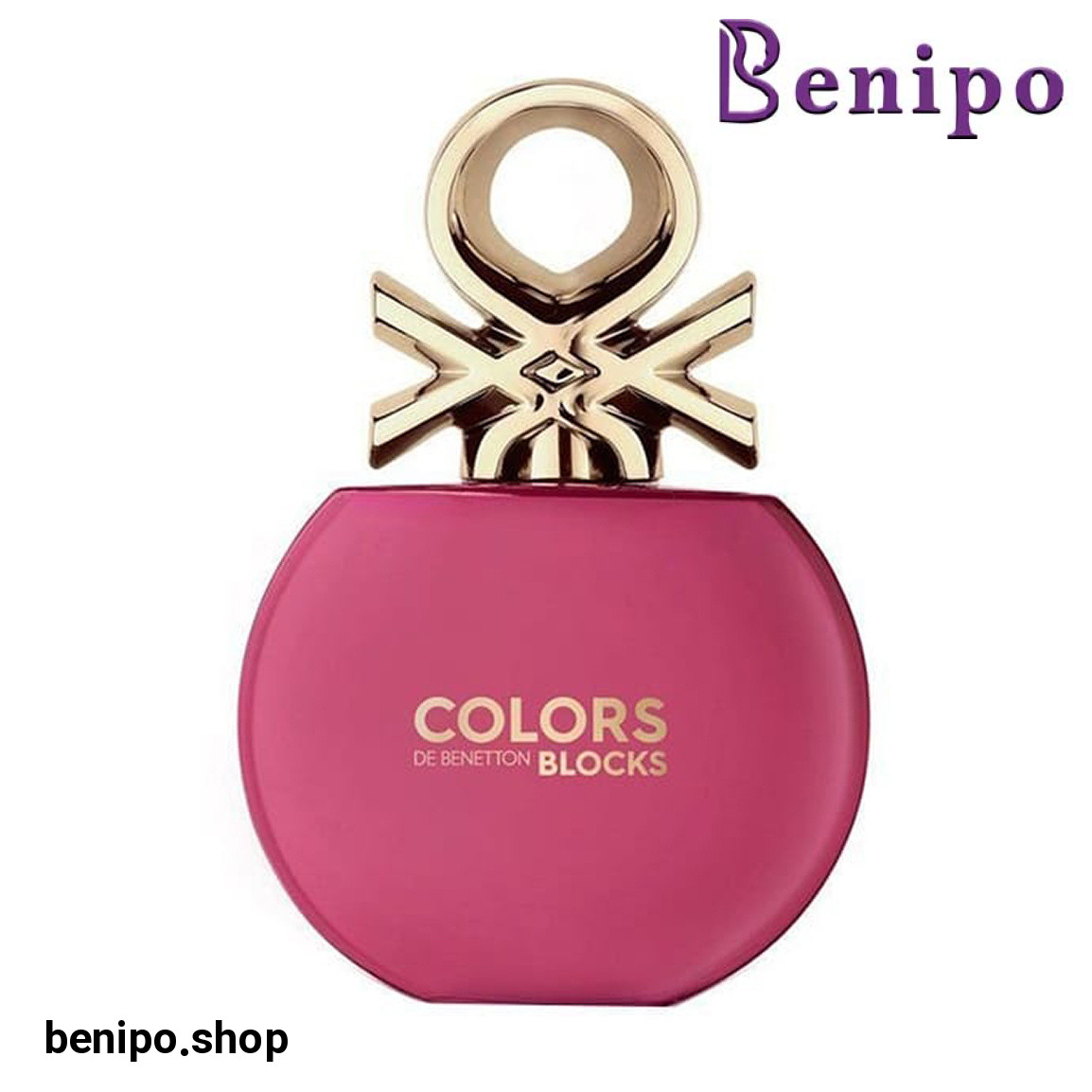 ادو تویلت زنانه مدل Colors de Benetton Blocks Pink حجم 80 میل