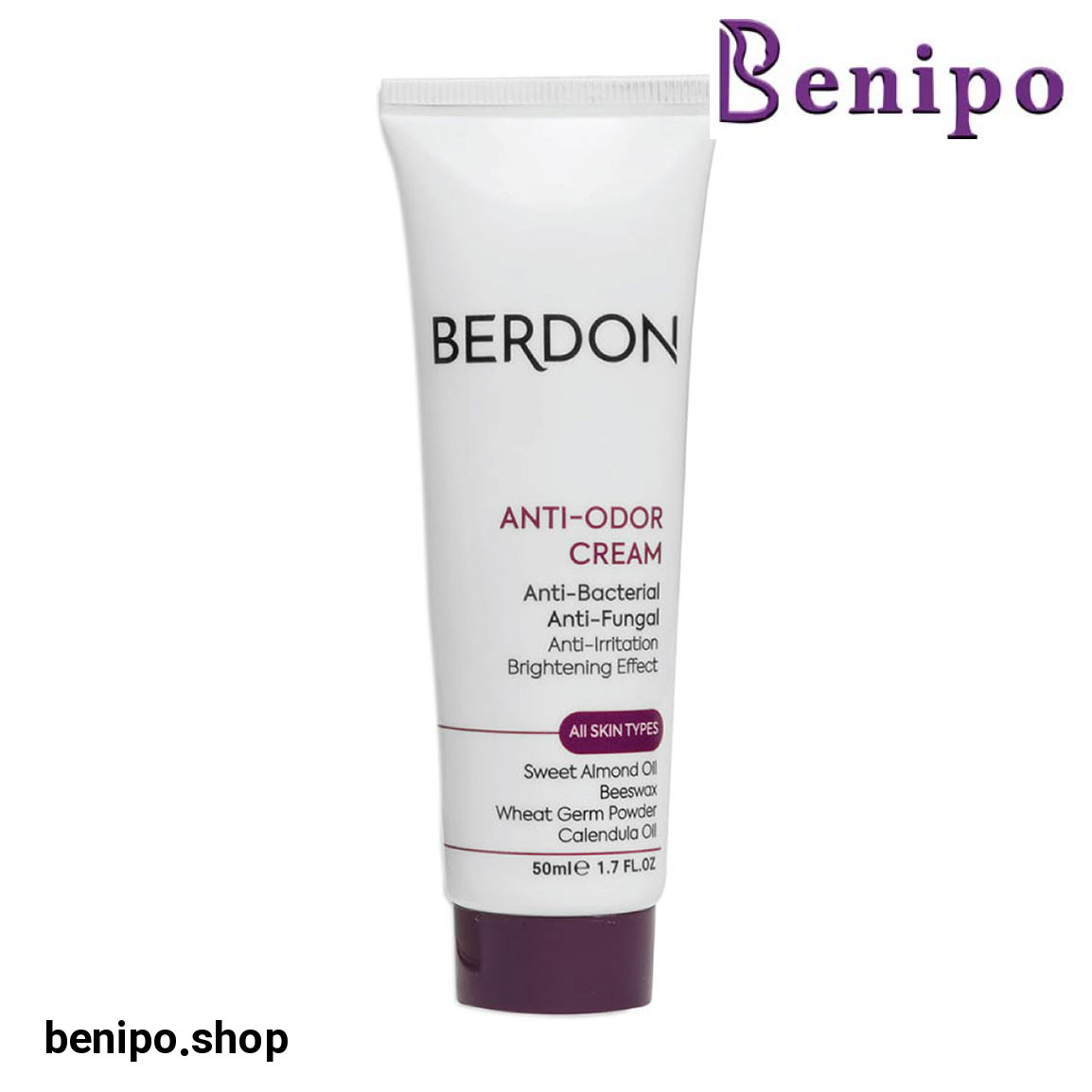 کرم ضد بوی بد بدن حجم 50 میلی لیتر