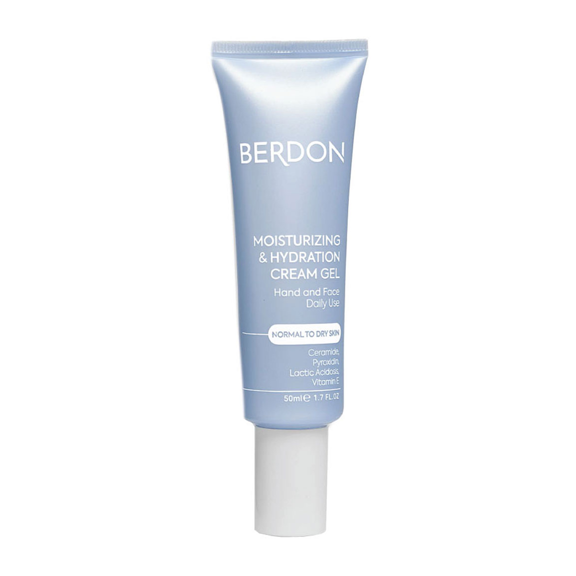 کرم ژل مرطوب کننده و آبرسان مناسب پوست نرمال تا خشک حجم 50 میلی لیتر