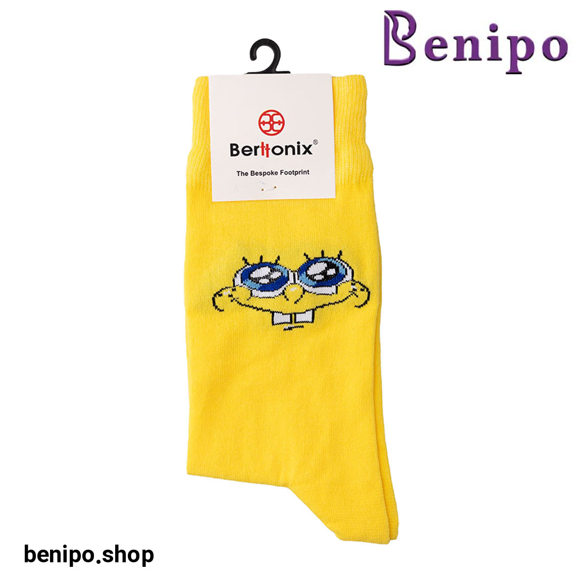 جوراب فانتزی مدل باب اسفنجی