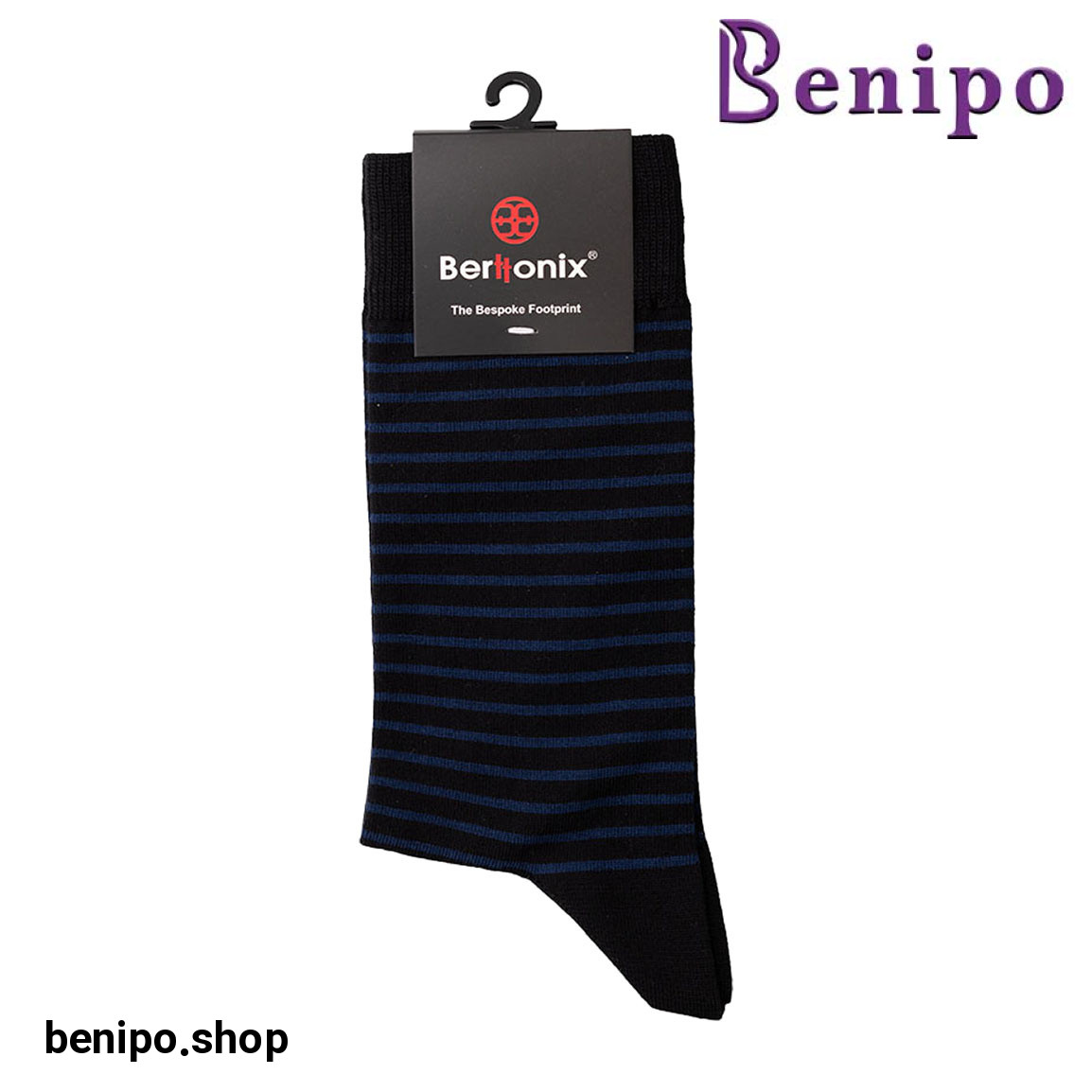 جوراب بامبو مردانه مدل راه راه