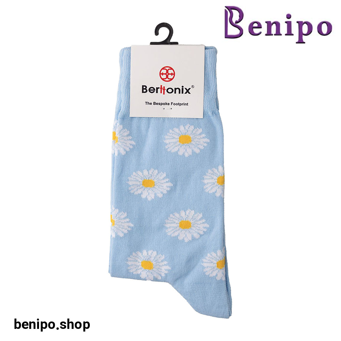 جوراب فانتزی مدل گل دار