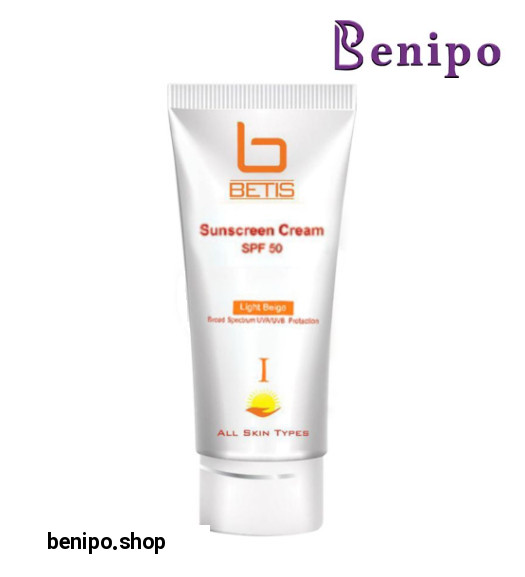 کرم ضد آفتاب SPF50 رنگی مناسب انواع پوست 45میل