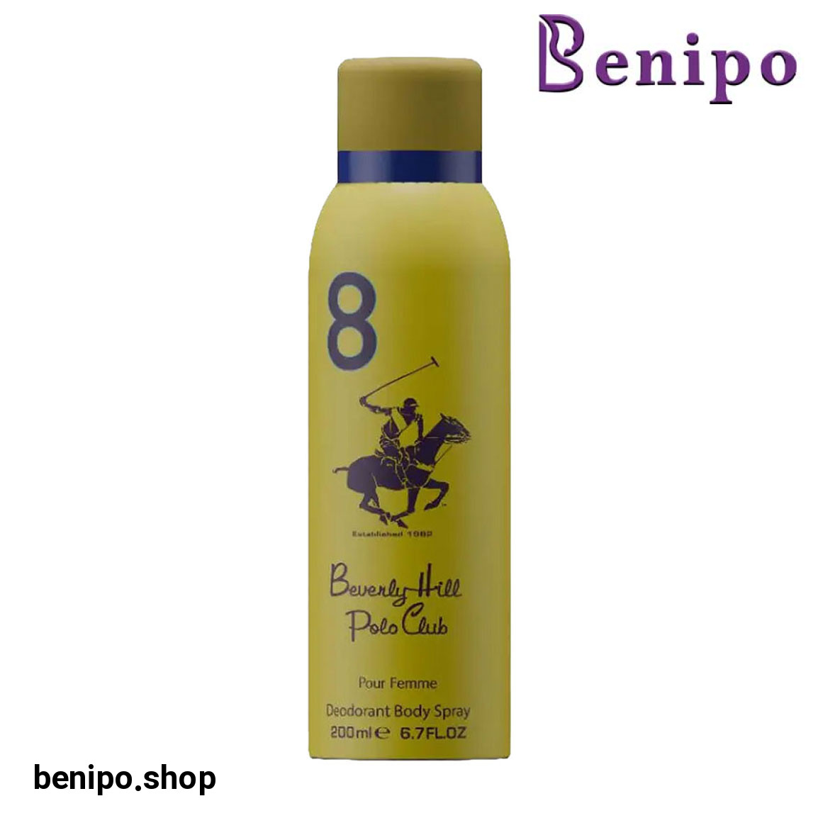 اسپری خوشبو کننده بدن زنانه شماره 8 حجم 200 میلی لیتر