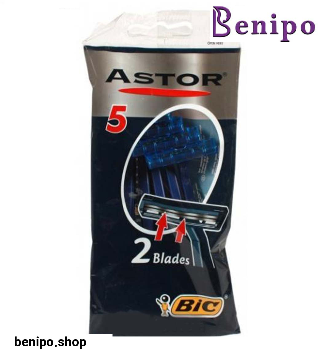 تیغ اصلاح نرمال دولبه  آستور