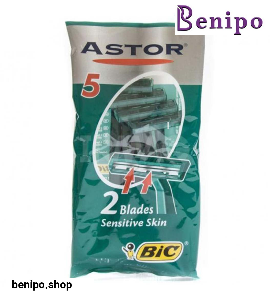 تیغ اصلاح  بسته ای حساس آستور