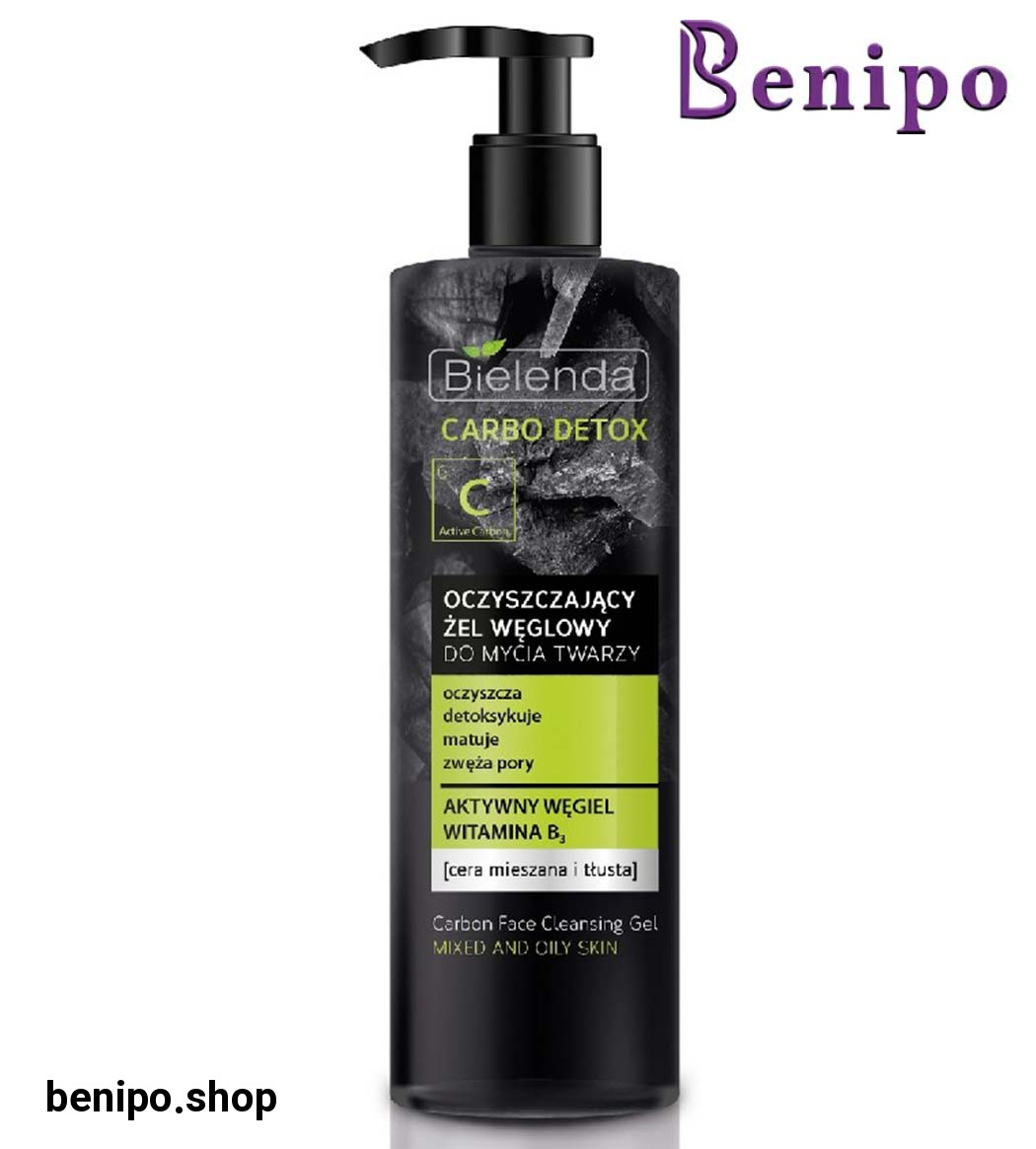 ژل پاک کننده صورت زغال  چوب