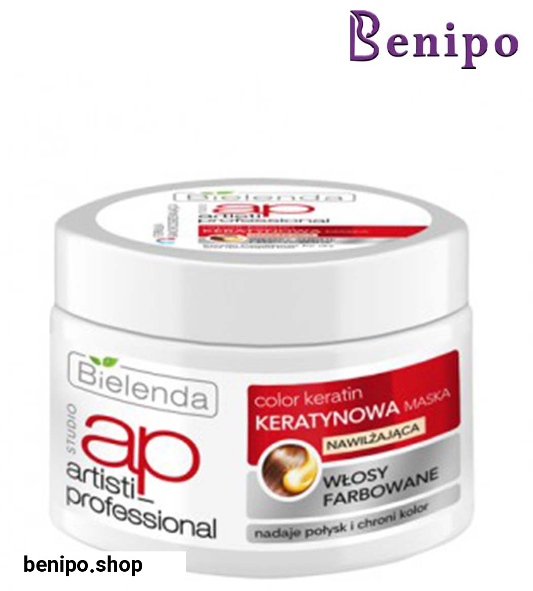 ماسک کراتین مو رنگ شده