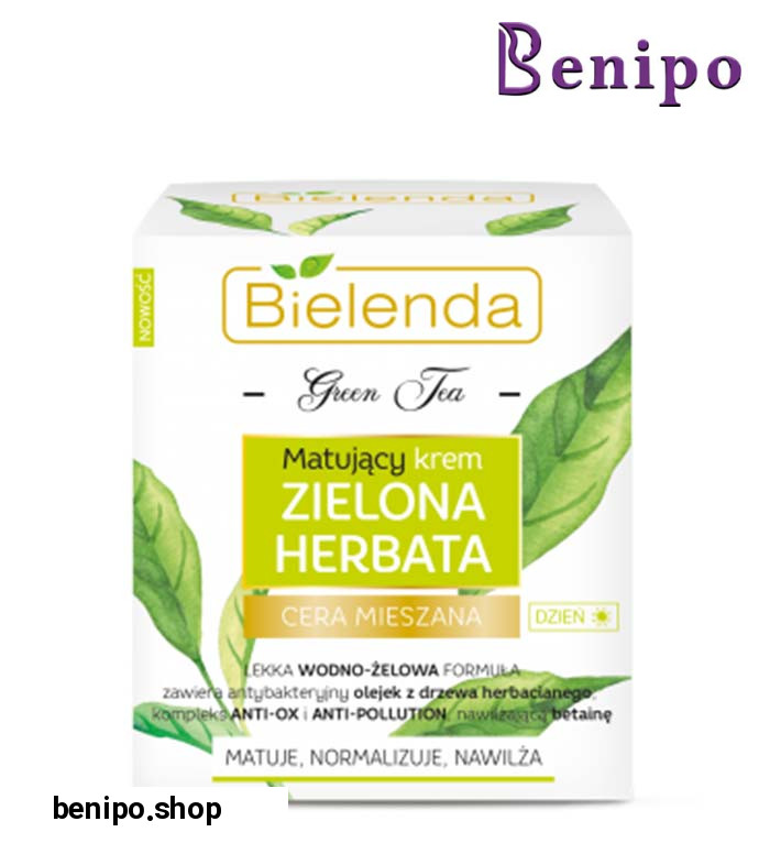 کرم روز مات کننده چای سبز