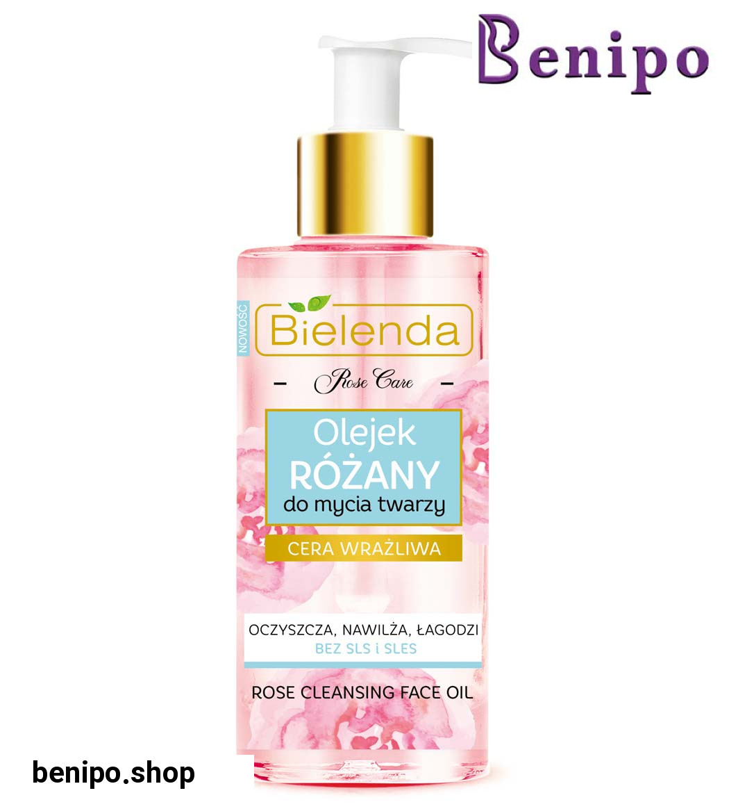 روغن پاک کننده صورت گل رز