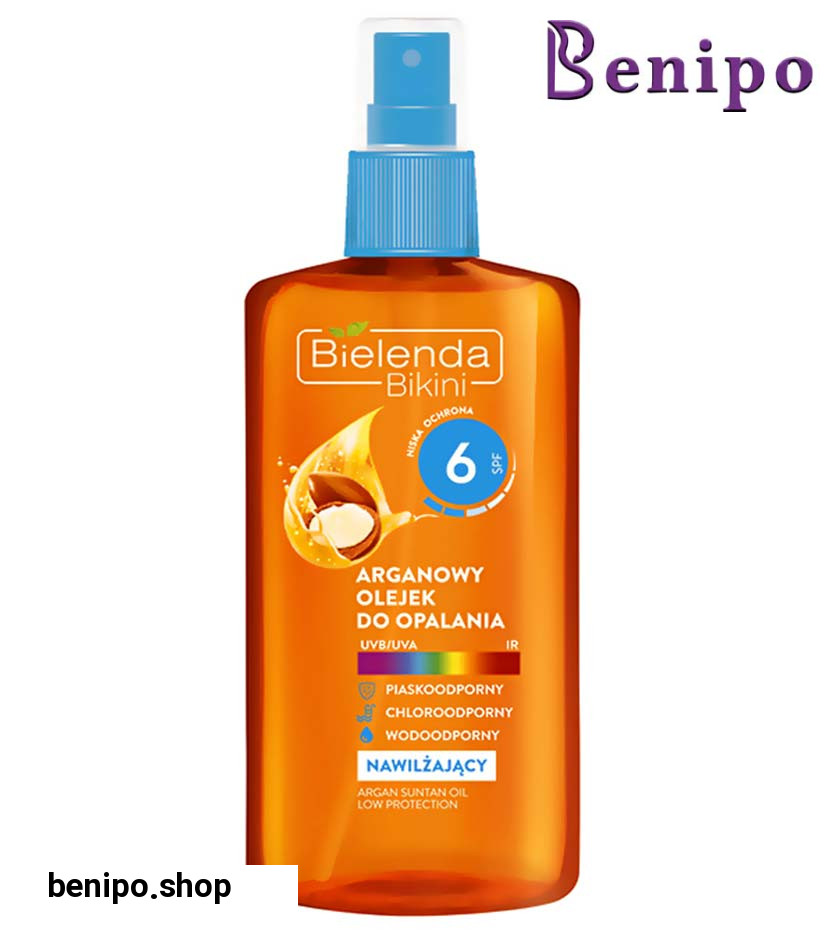 روغن آفتاب برنزه کننده آرگان