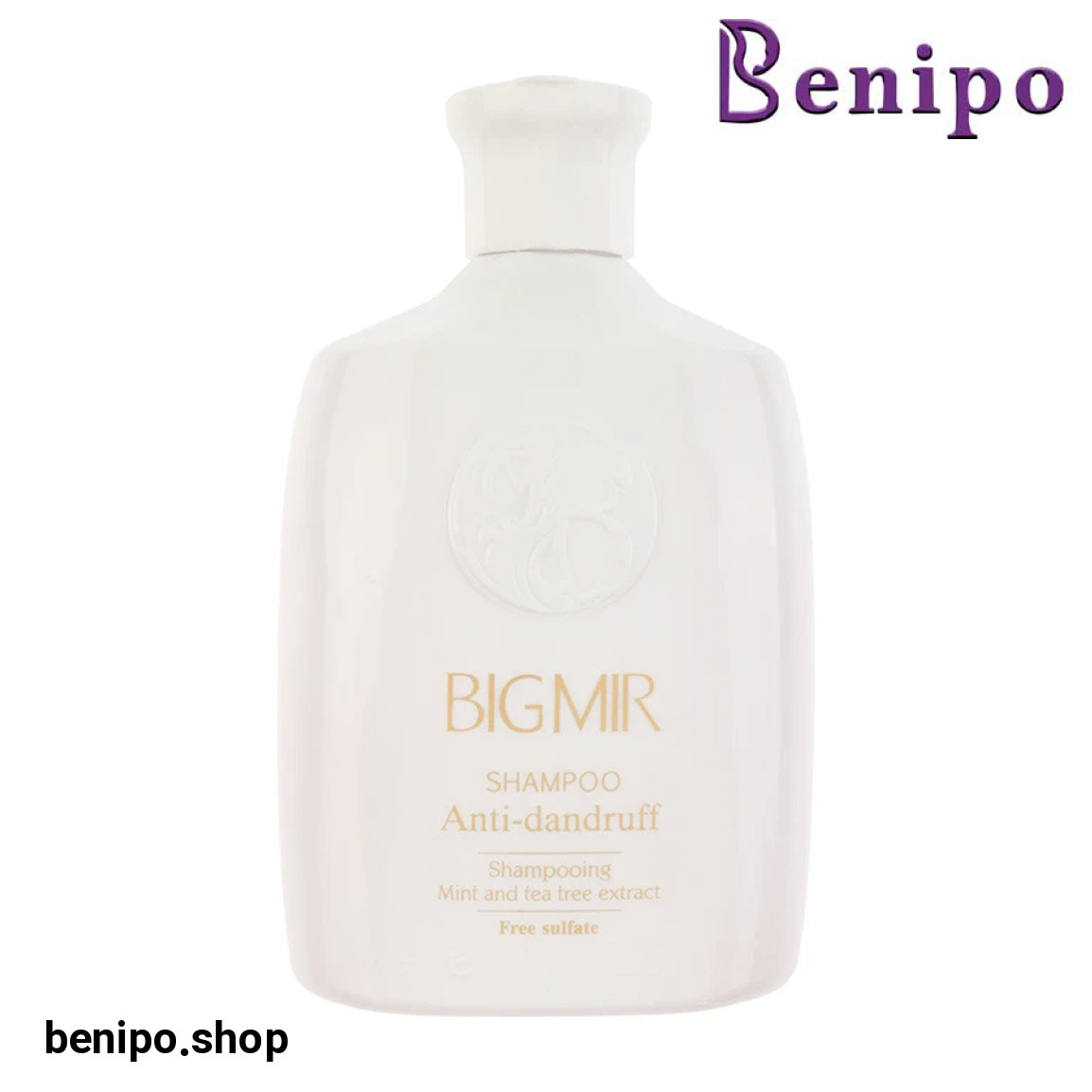 شامپو فری سولفات ضد شوره حاوی عصاره درخت چای و نعنا حجم 250 میلی لیتر