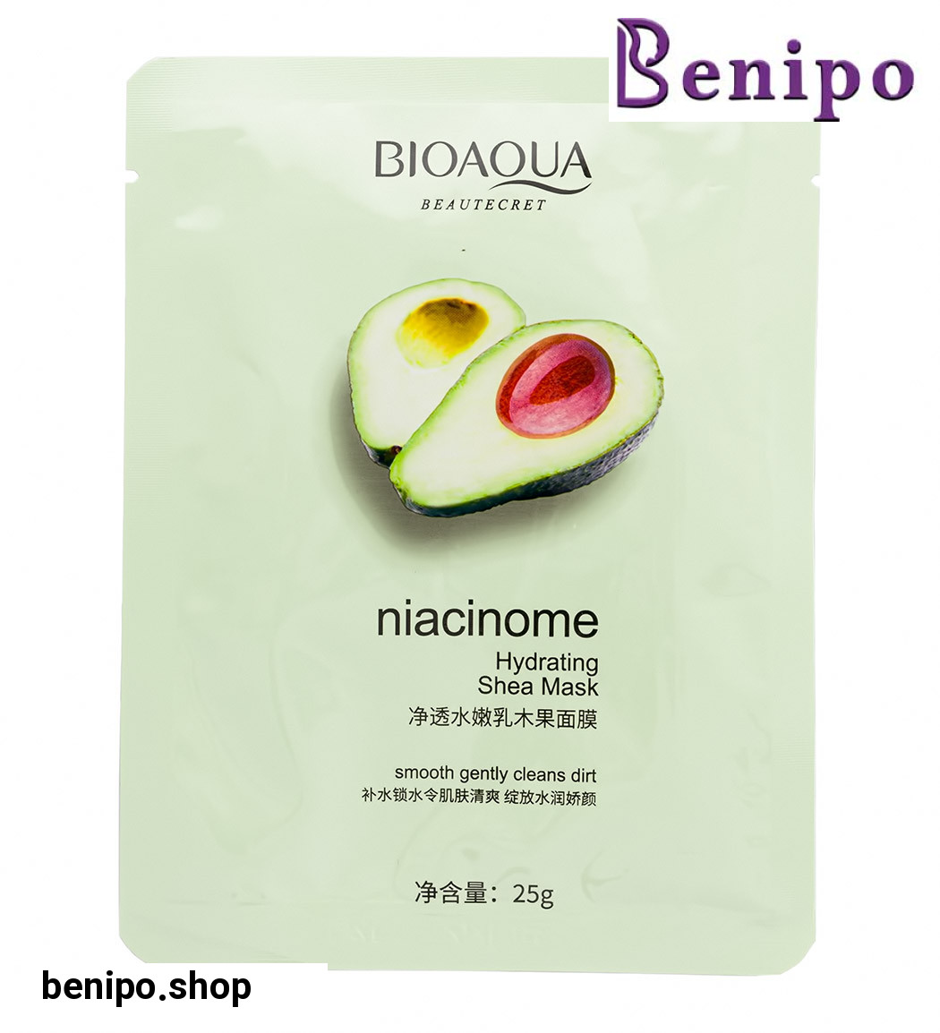 ماسک ورقه ای صورت آبرسان شی 25گرمی