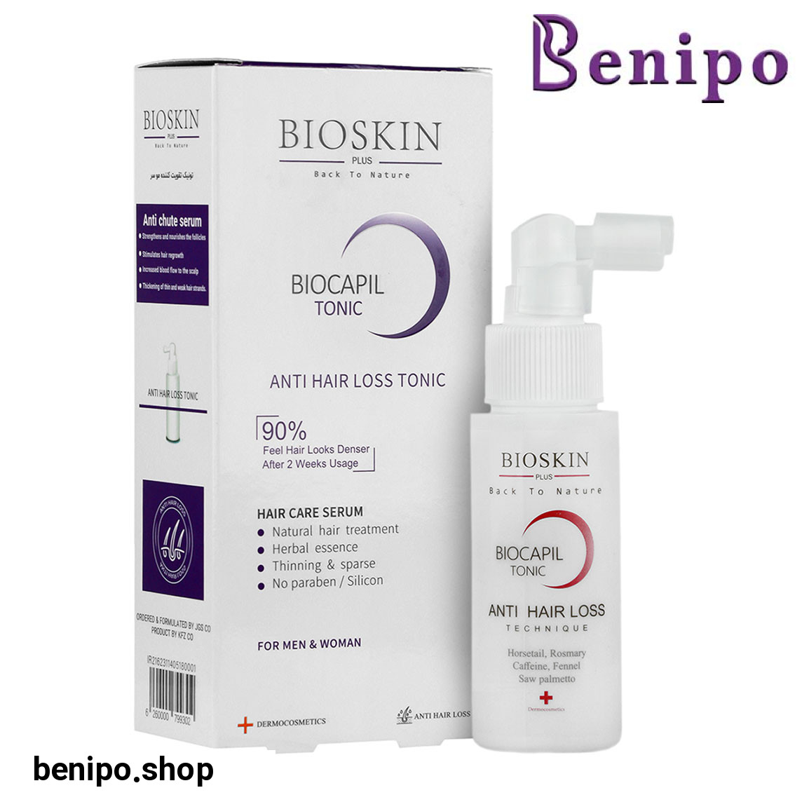 تونیک ضد ریزش مو حجم 60 میل