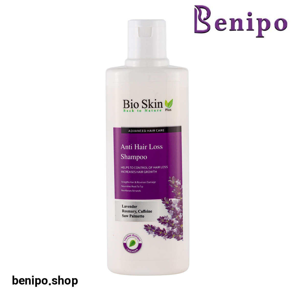 شامپو تقویت کننده مو با رایحه لاوندر حجم 200 میلی لیتر