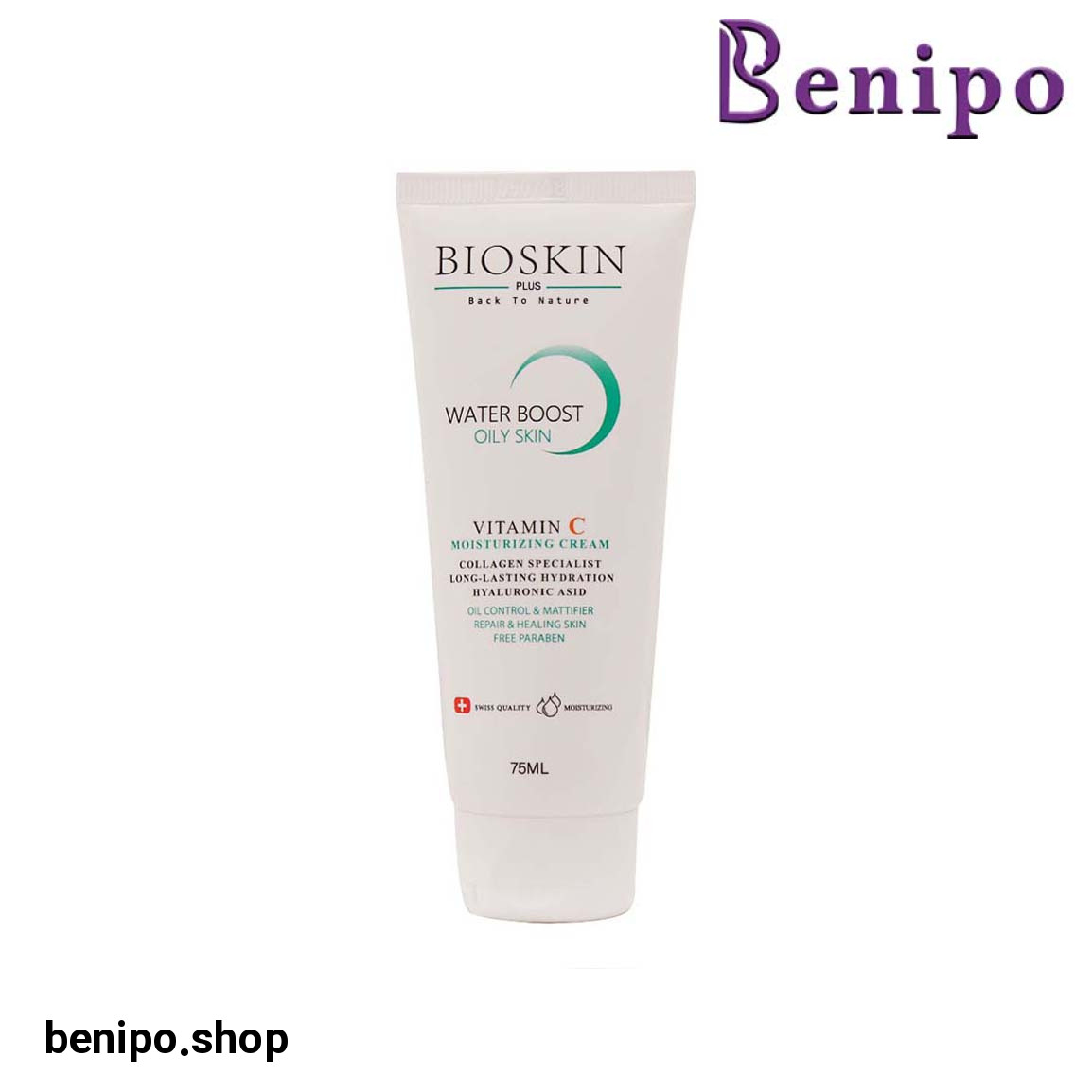 کرم مرطوب کننده مناسب پوست چرب حجم 75 میلی لیتر