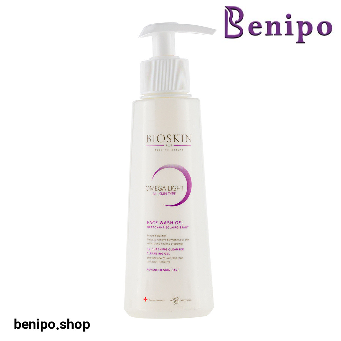 ژل شستشوی صورت روشن کننده و ضد لک 200 میل