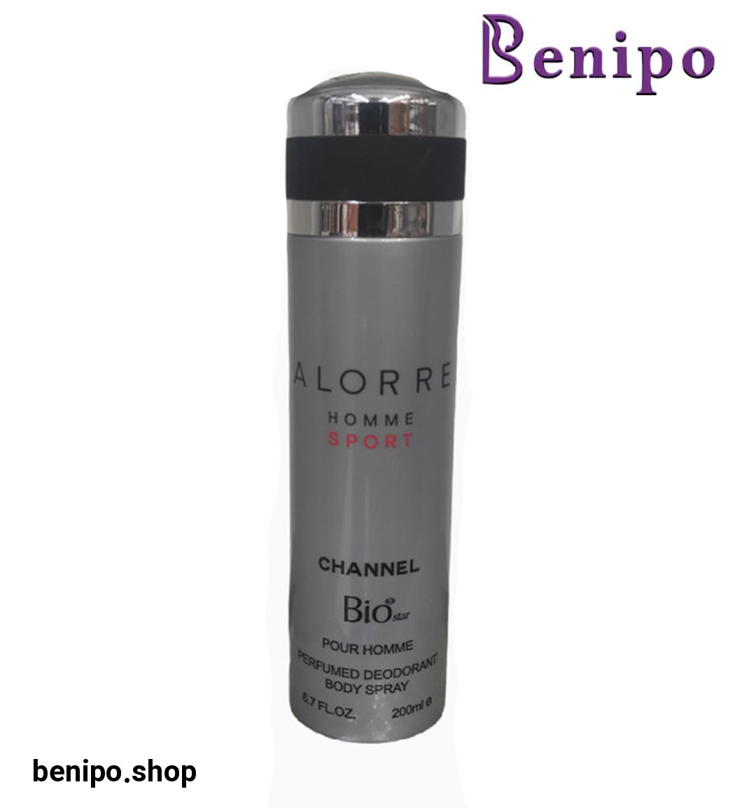 اسپری بدن مردانه مدل Alorre Sport حجم 200 میلی لیتر