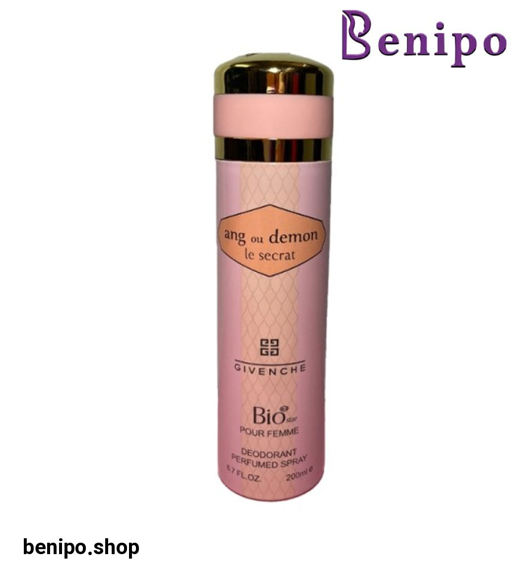 اسپری بدن زنانه مدل Ang Ou Demon Le Secrat حجم 200 میلی لیتر