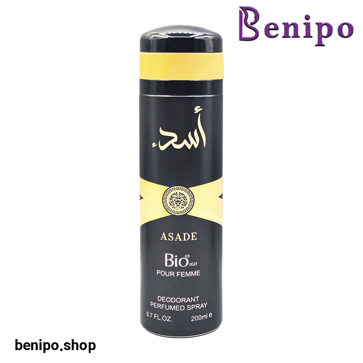 اسپری بدن زنانه مدل ASAD حجم 200 میلی لیتر