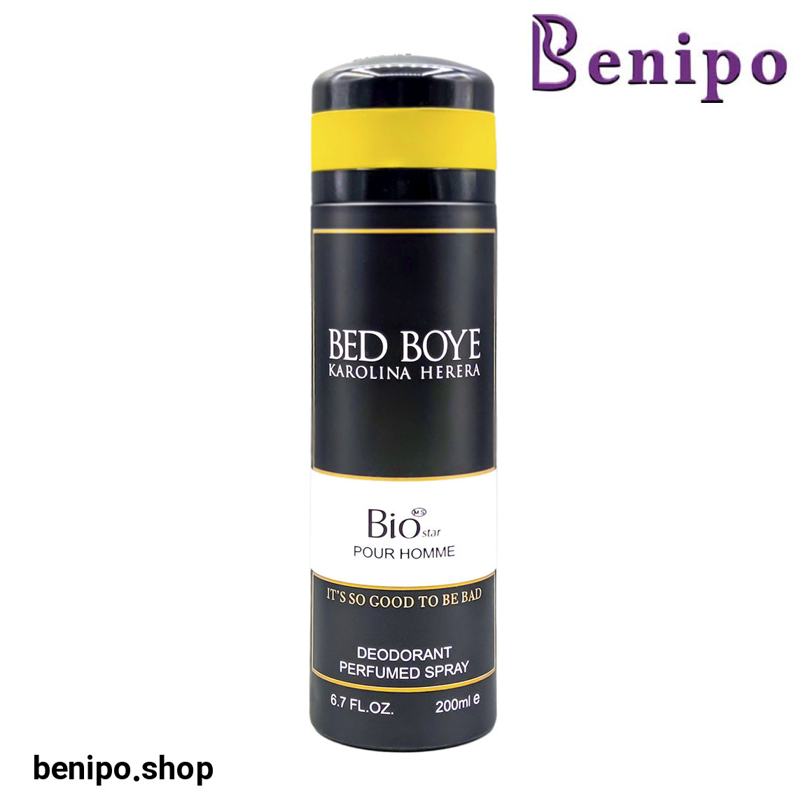 اسپری بدن مردانه مدل BAD BOY حجم 200 میلی لیتر