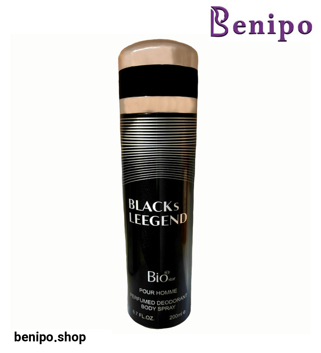 اسپری بدن مردانه مدل Blacks Leegend حجم 200 میلی لیتر