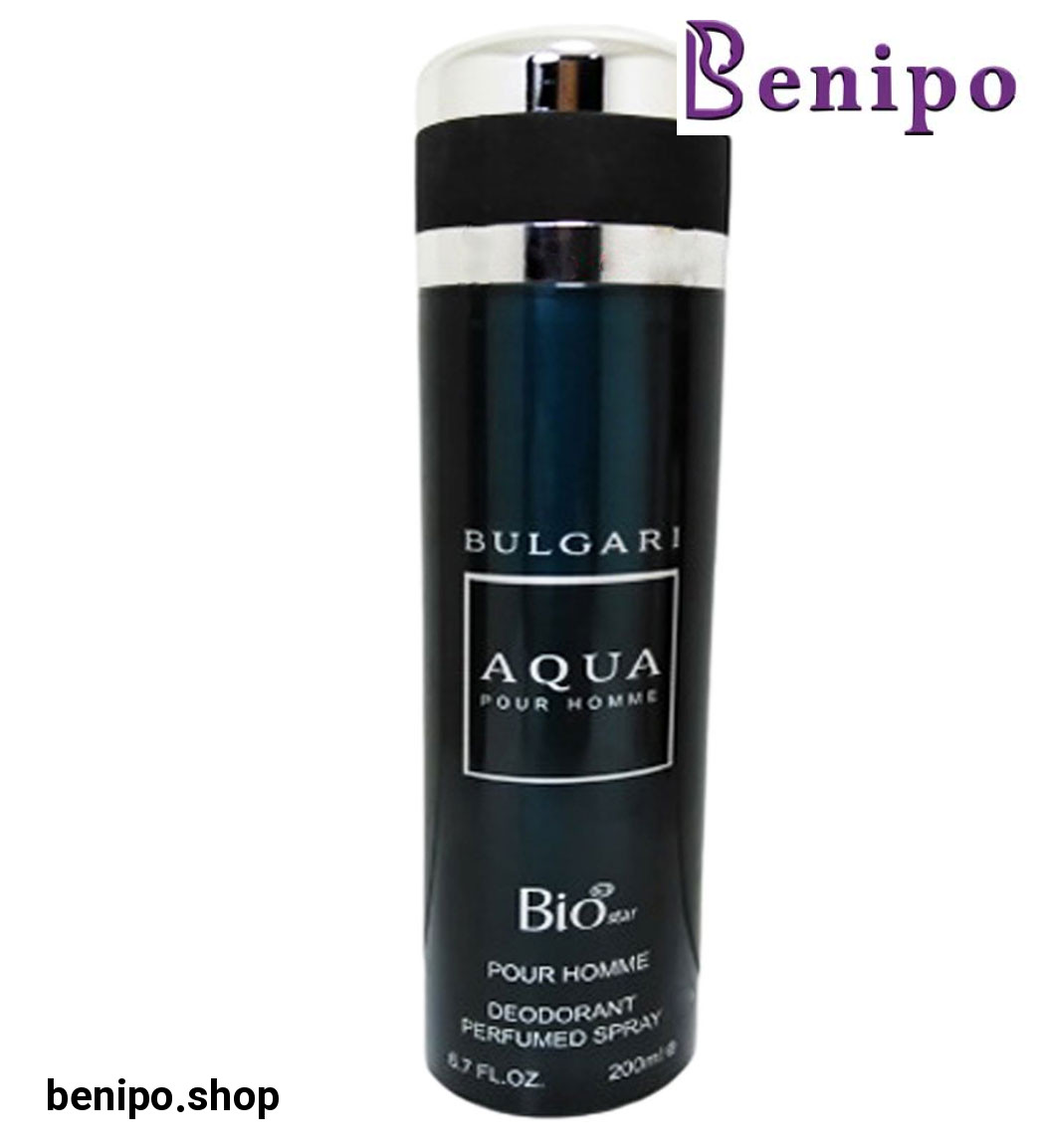 اسپری بدن مردانه مدل Bulgari Aqua حجم 200 میلی لیتر